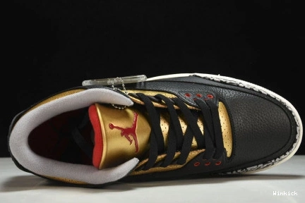 Jordan CK9246-067 Gold” 3 “Black Air 0819